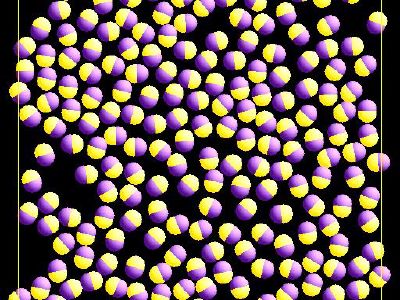 Point dipole particles