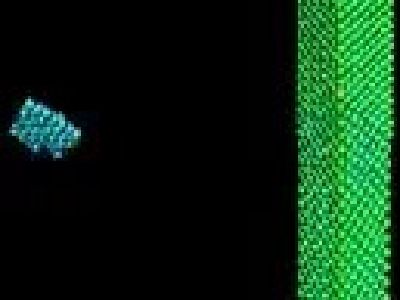 Cu nanowire loading and unloading