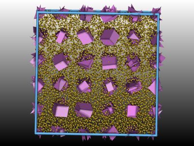 Triangle-faceted rigid 3d particles